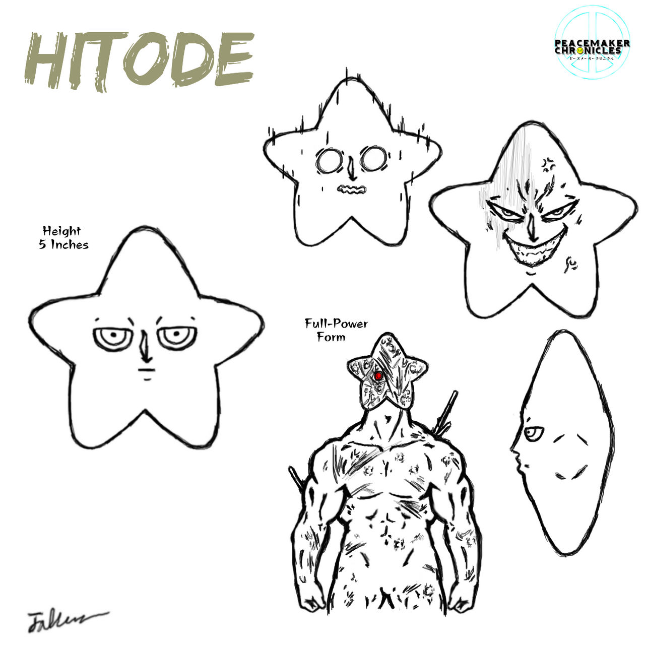 Hitodeden Fanbox Hitode redesign by JalenETofficial on DeviantArt