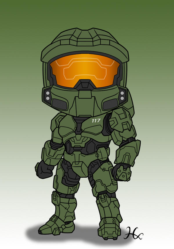 Chabi Master Chibi Master Chief by TolandElDestintado on DeviantArt