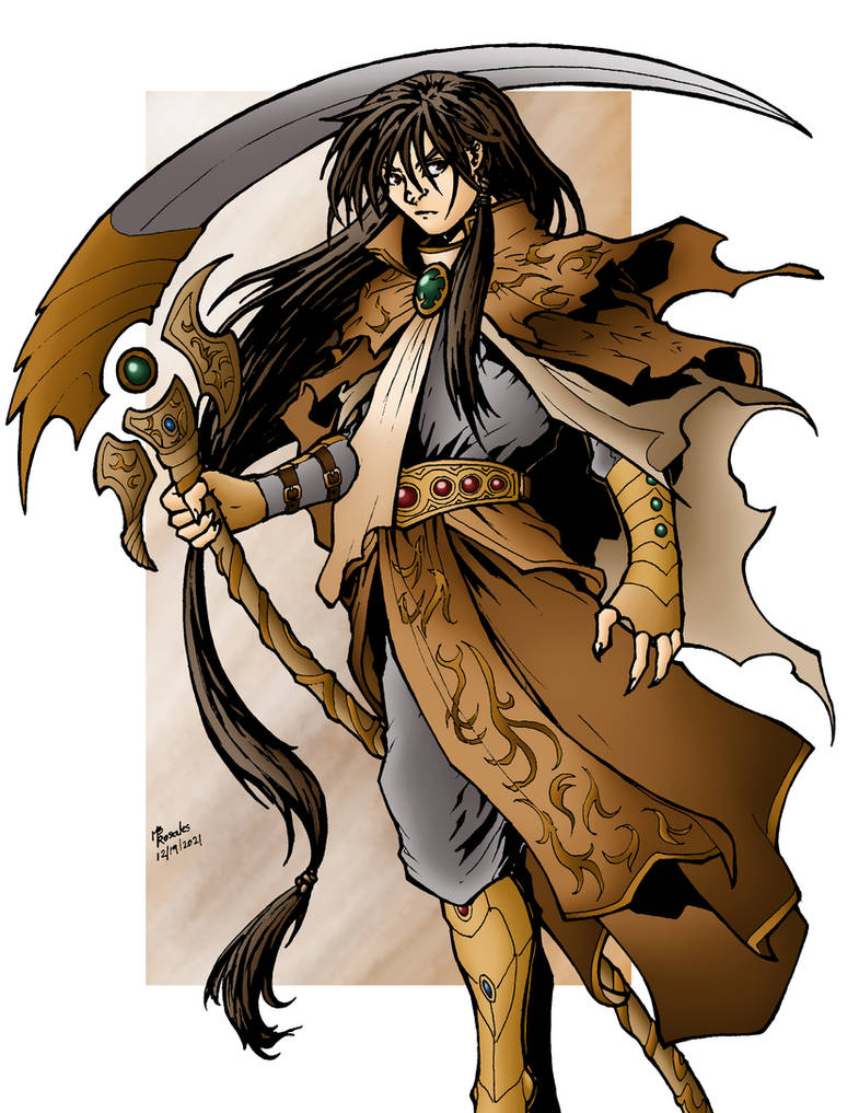 Scythe Redraw by Crimsonkel on DeviantArt