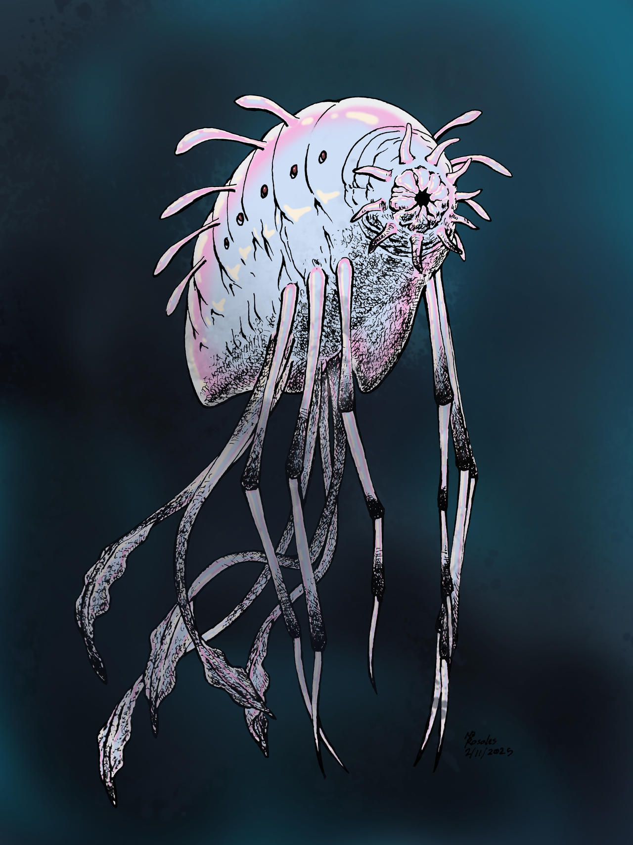 Alien Sea Creature 3 by Crimsonkel on DeviantArt