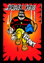 BLUTO BREAKS POPEYE