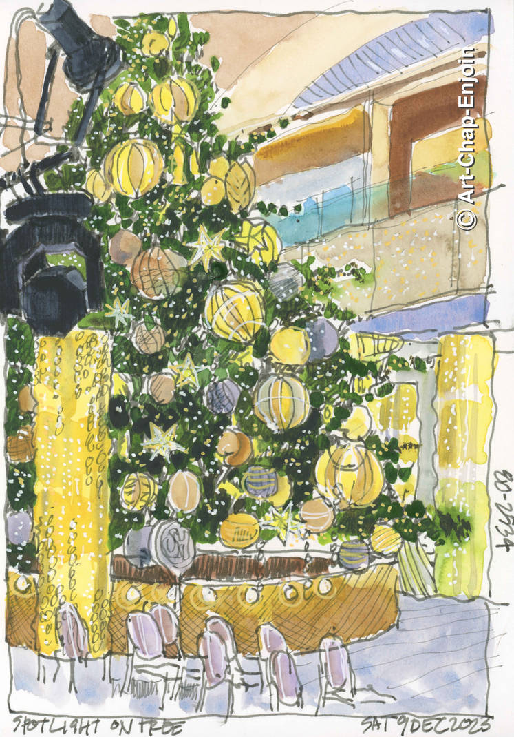 80-2534 - Spotlight on tree by Art-Chap-Enjoin on DeviantArt