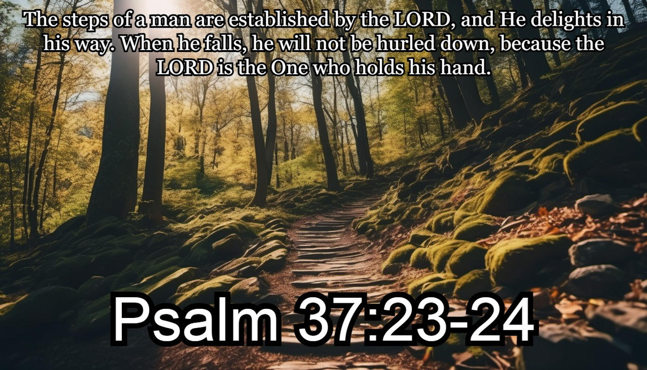 Psalm 37 23 24 By IzzyChristian On DeviantArt psalm-37-23-24-by-izzychristian-on-deviantart