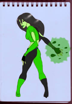 Another Shego - Colored Sketch