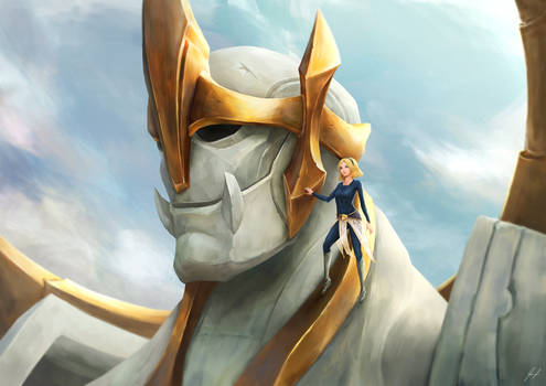 Young Lux and Galio - Flesh and Stone