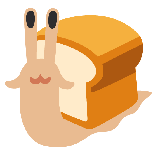 Snail Toast Toast the bread snail by idkwhatimdoingrigh on DeviantArt