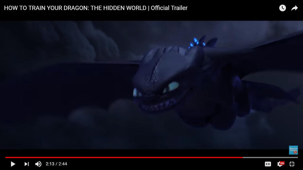 Toothless Going Invisible HTTYD 3-The Hidden World-How Toothless can fly? by Ientina1234 on ...