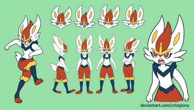 Cinderace Ref Explore the Best Cinderace_pokemon Art | DeviantArt