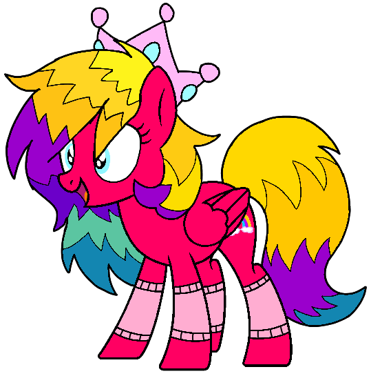 Pinata Rider (gift) RainbowRider by NoiKincade67 on DeviantArt
