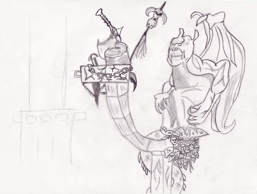 Demon Think demon thoughts by redwing666 on DeviantArt