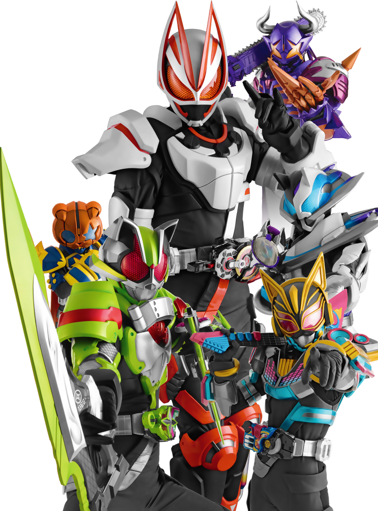 Kamen Rider Geats Riders Render by NeoRider217 on DeviantArt