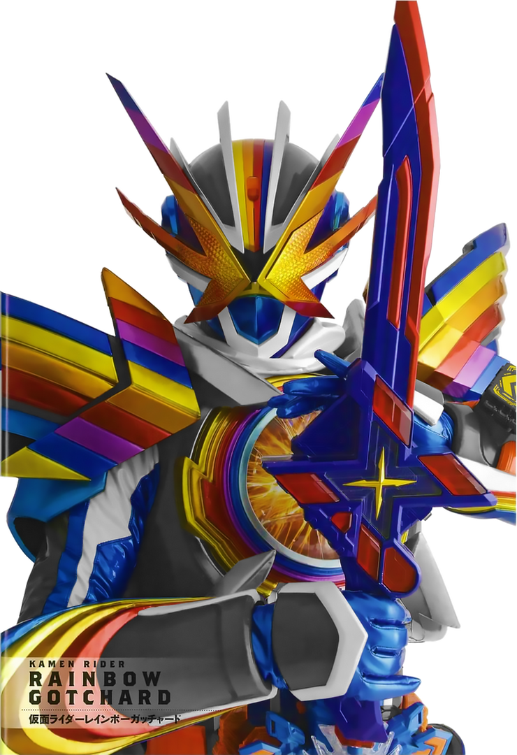 Kamen Rider Rainbow Gotchard Render 2 by NeoRider217 on DeviantArt