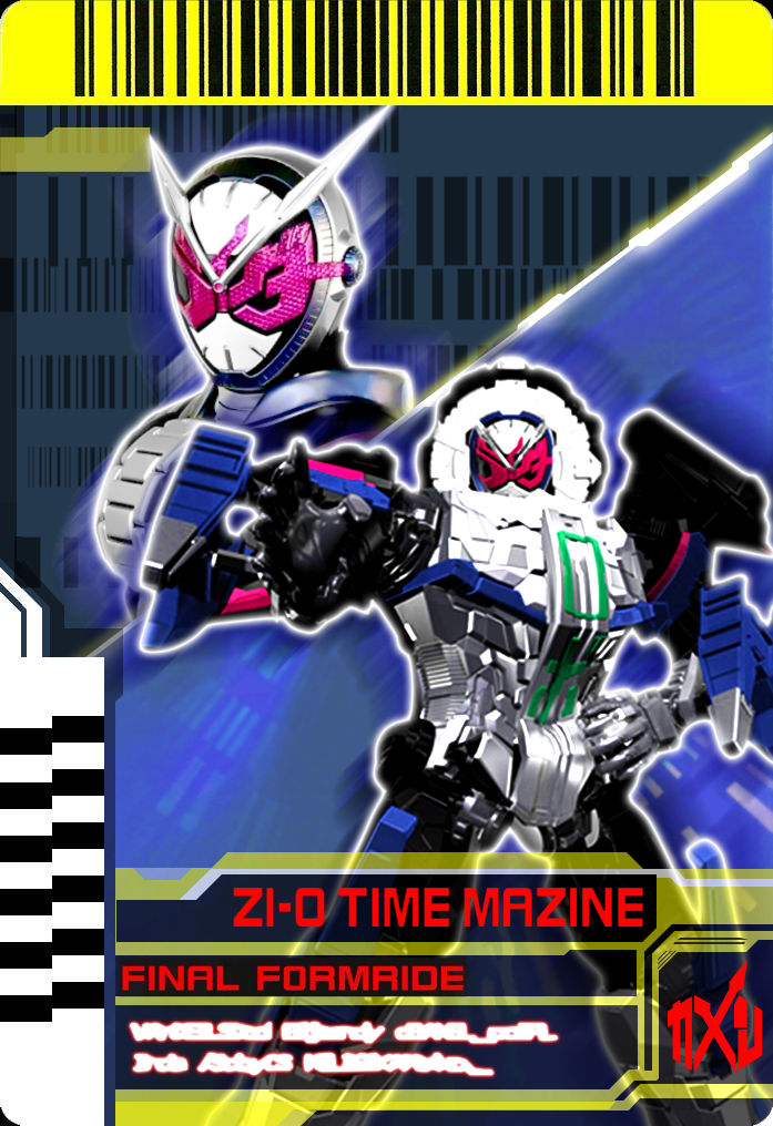 Final Form Ride: Zi-O Time Mazine by NeoRider217 on DeviantArt