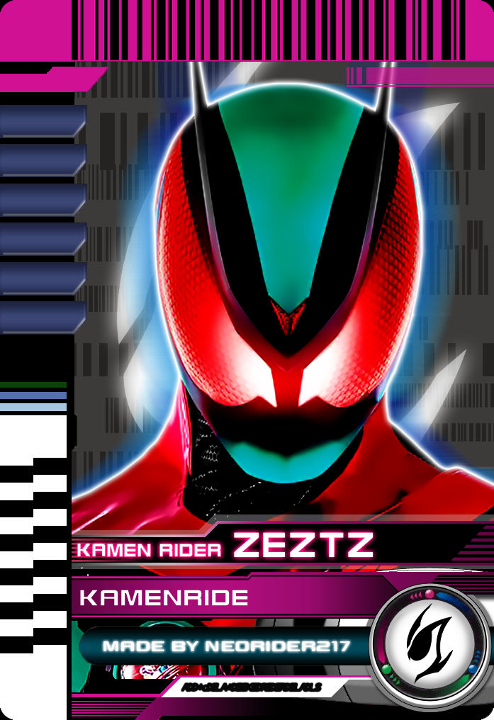 Kenz Card Kamen Ride Zeztz Card by NeoRider217 on DeviantArt