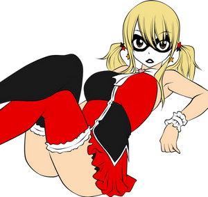 Lucy Heatfilia as Harley Quinn- W.I.P