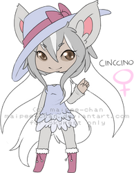 Cinccino Gijinka Chibi - Skyrent