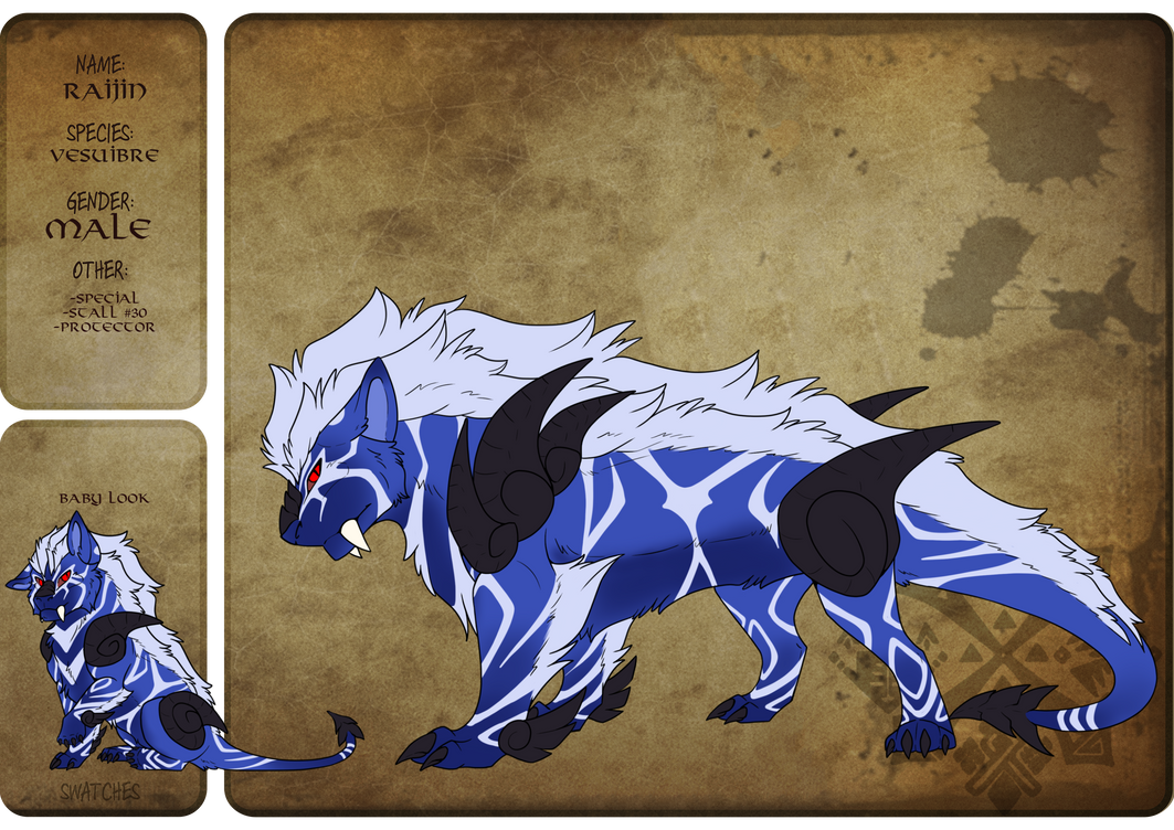 Raijin the Protector by ChibiCreates on DeviantArt