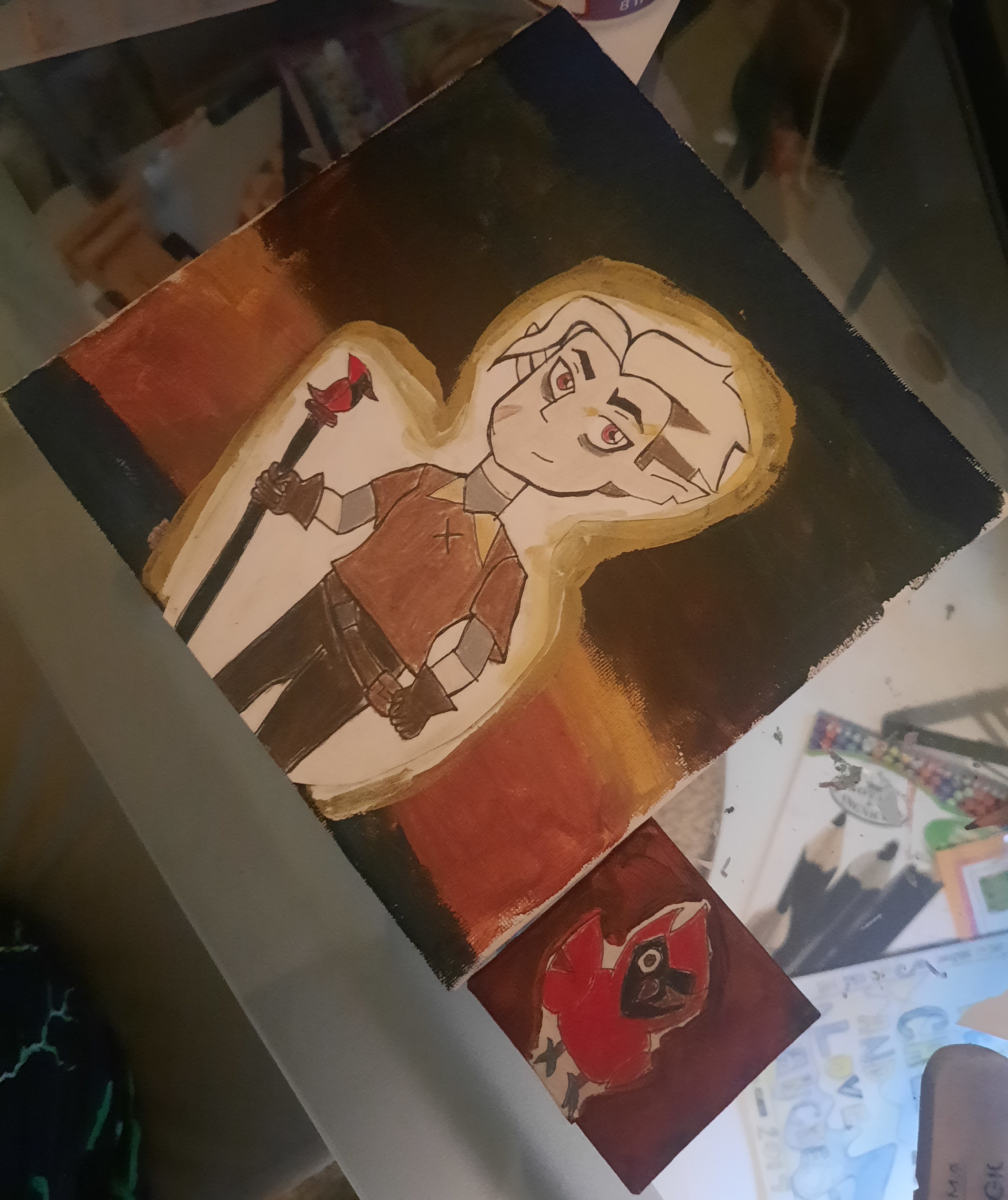 Hunter and Flapjack small canvases by AvenuEricShadow on DeviantArt