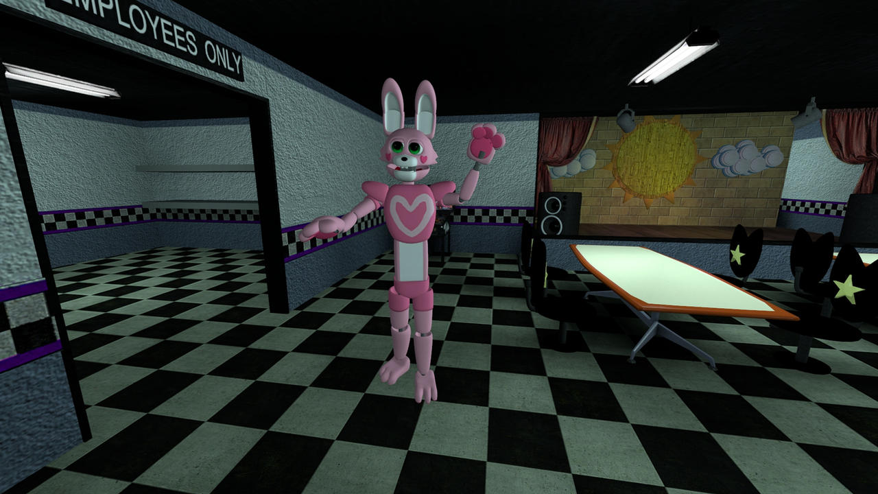 Fnaf Rabbit Oc (SFM/FNaF/OC) Lyra the Glamrock Rabbit by Wayrad1 on DeviantArt