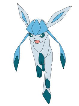 Glaceon leaping base