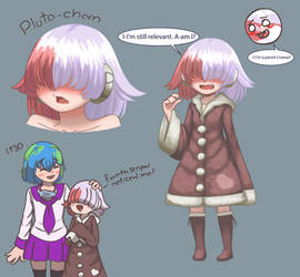 Pluto chan (Earth- chan meme thing)