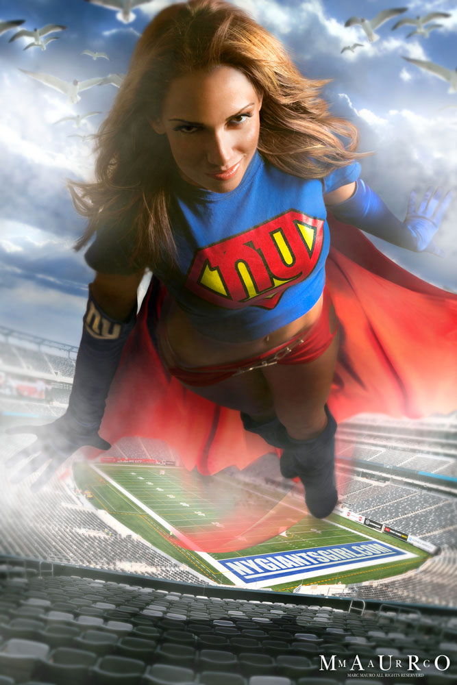 NY Giants Super Girl, Reby Sky