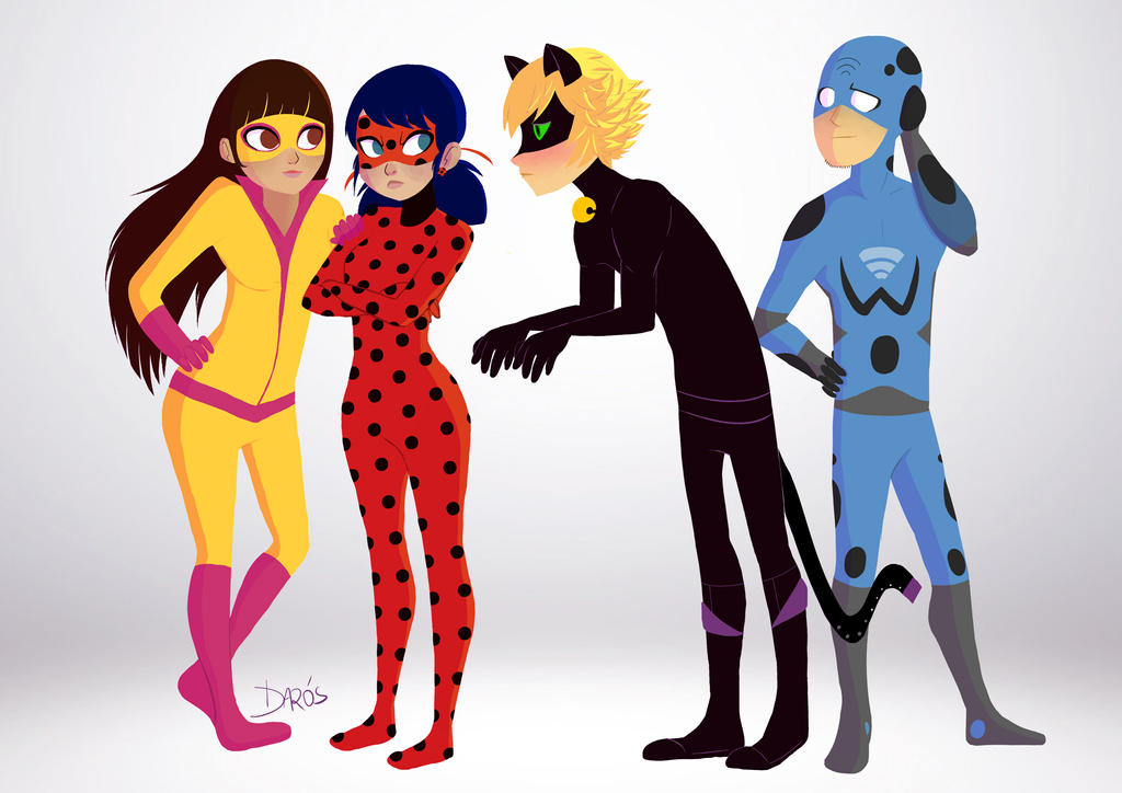 Lady Bug And Friends by Iamaddictedtocoffee on DeviantArt