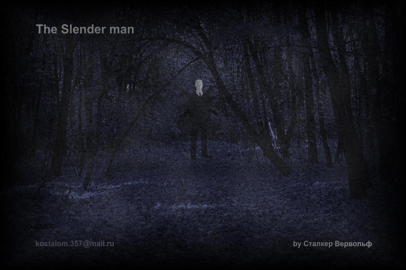 The Slender man by StalkerWerewolf on DeviantArt