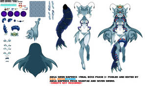 Shantae Custom Sprites: Mega Empress -Sonic Style-