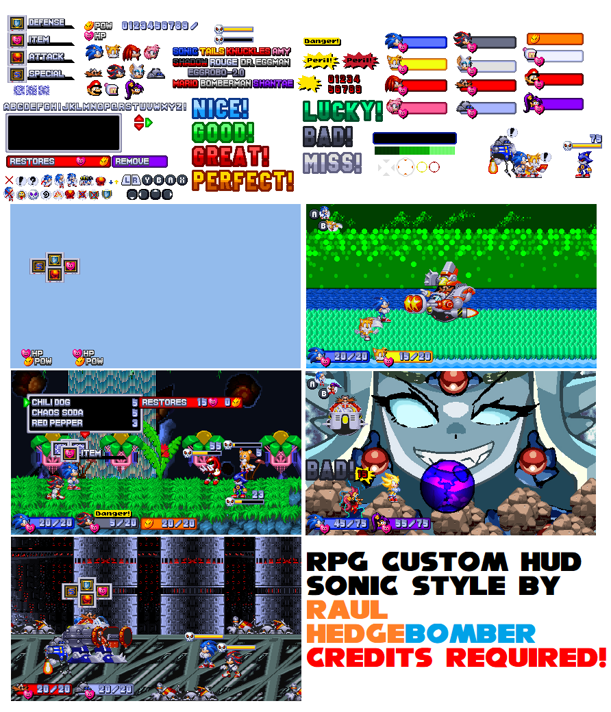 Custom / Edited - Sonic the Hedgehog Customs - Sonic 1 (2013) Custom Menu  Zones - The Spriters Resource