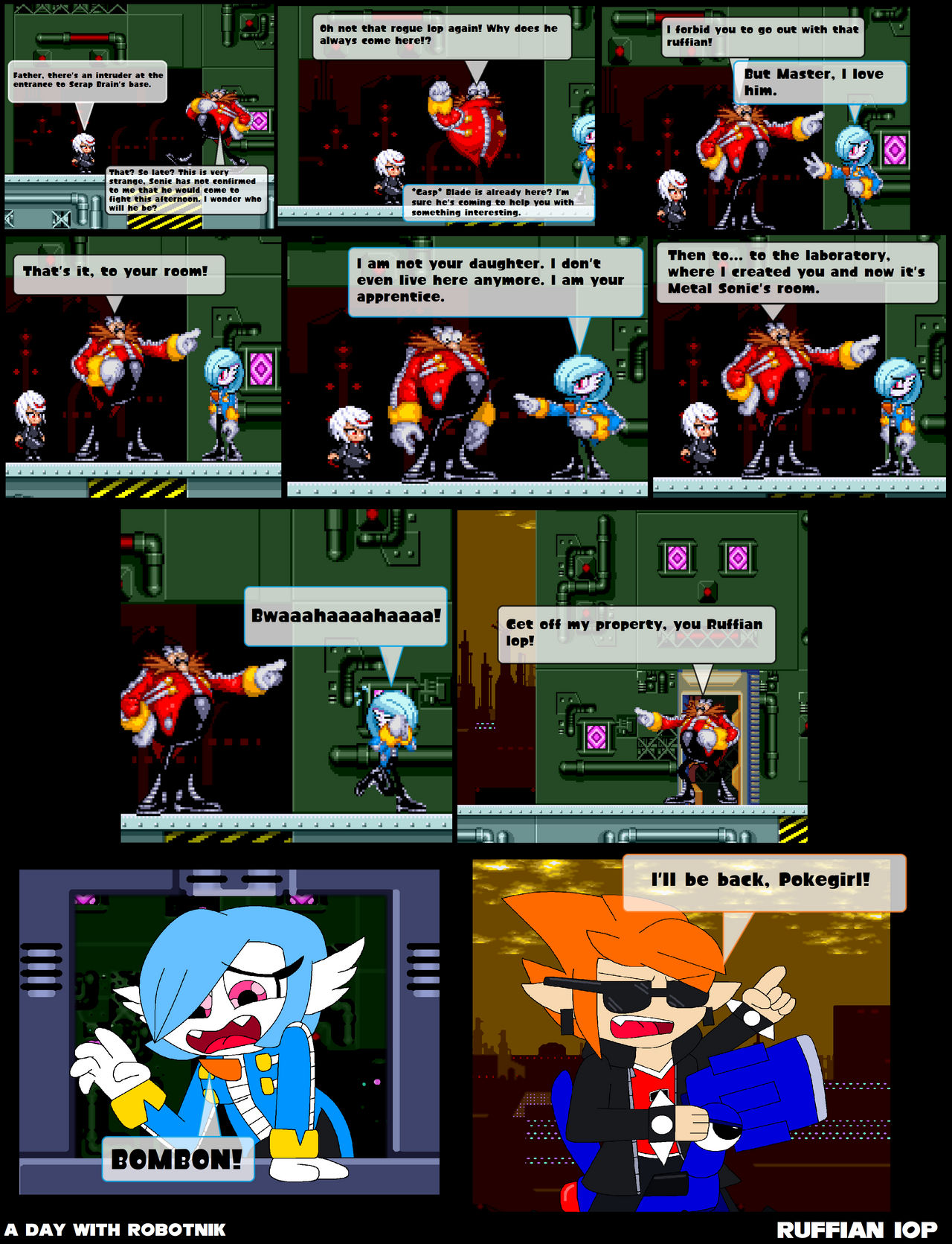 A Day with Robotnik: Ruffian Iop by raulhedgebomber on DeviantArt