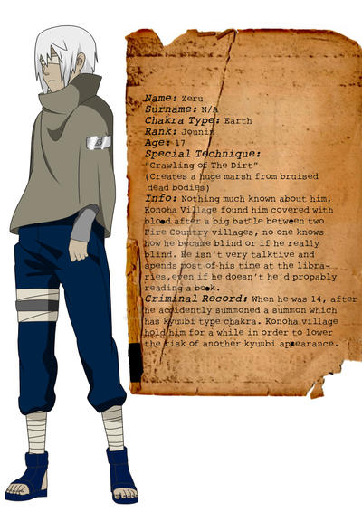 Naruto OC Zeru