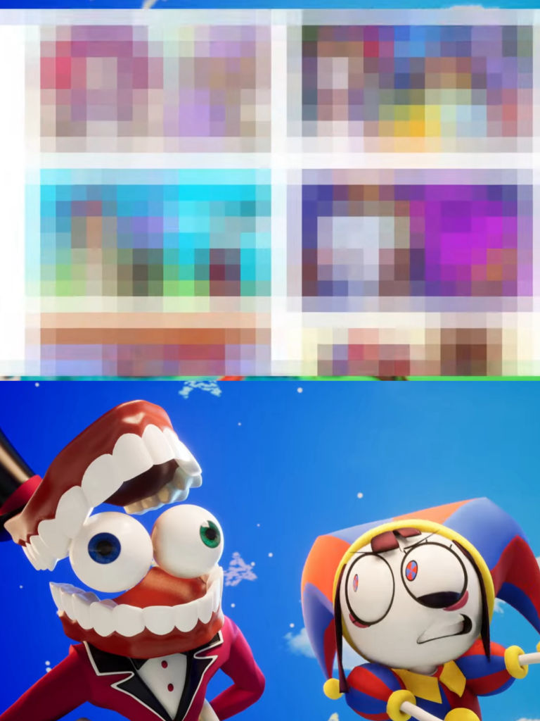 Pomni and Caine react tadc content farms by herocatsandkat79 on DeviantArt