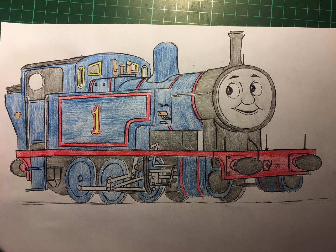 Thomas as a LMS Fowler Dock Tank by oldwarriorproduction on DeviantArt