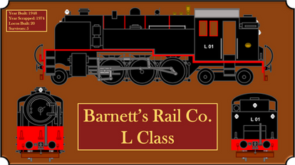 Barnett's Rail Co. L Class (Read Description)