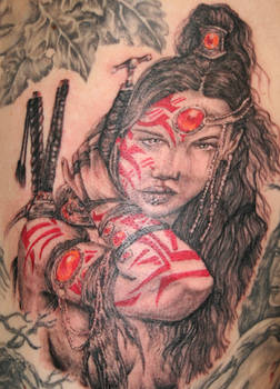 Warrior woman 2