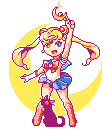 Usagi Tsukino Pixel Art