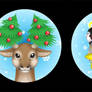 Christmas Buttons