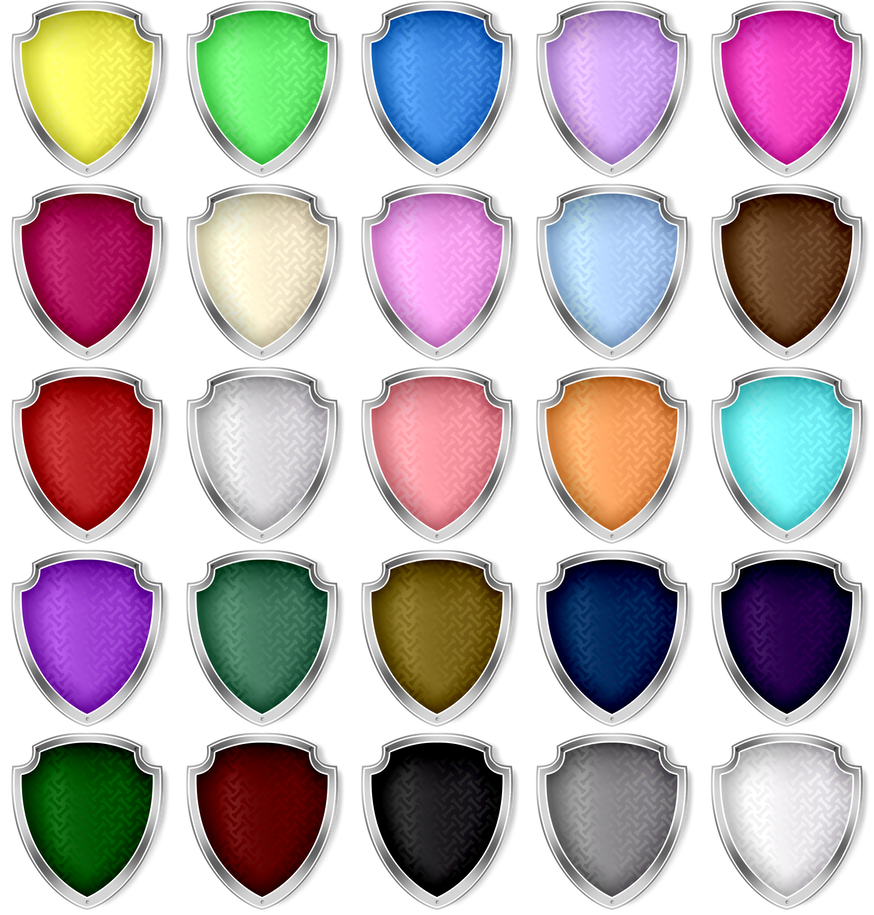 Shield Colour Update Pre-Colored Shields by Nikkity on DeviantArt