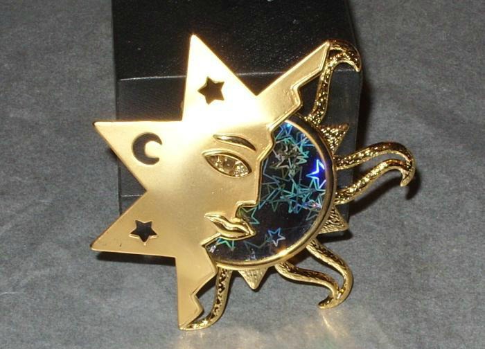 Vintage Celestial Brooch