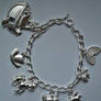 Vintage Pewter Noahs Ark Bracelet