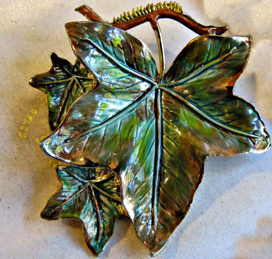 Ivy Leaf Brooch 