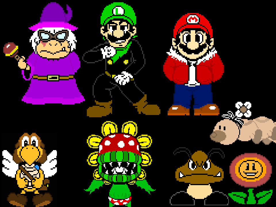 Undertoad Mario Color Undertoad Sprites Colored by submitart1for1ut1aus on DeviantArt