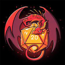 D20 Dragon by GhostTheProot on DeviantArt