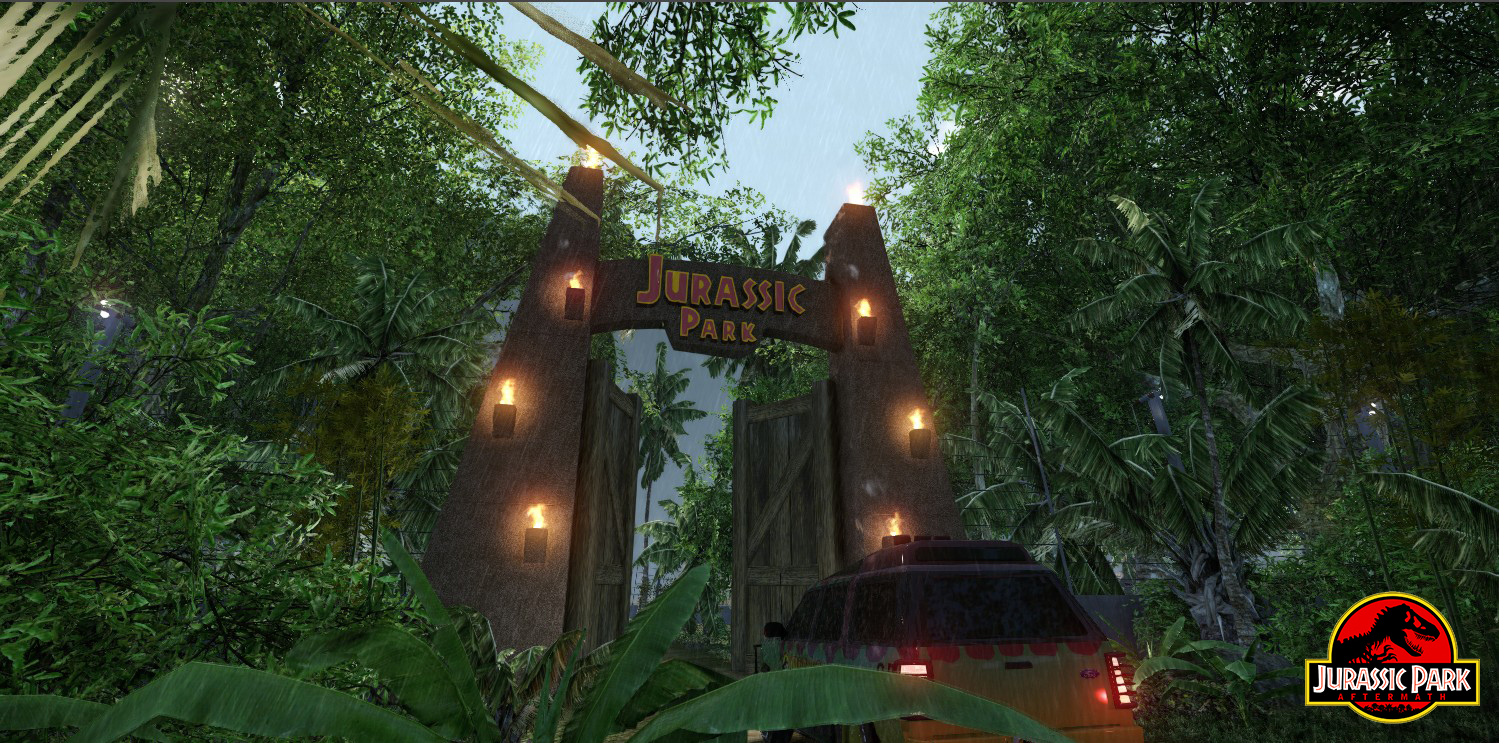 Jurassic park Gates - Cryengine 3