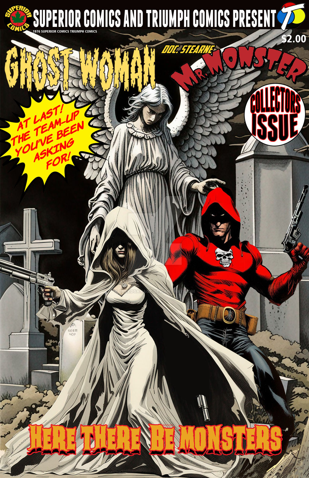 Ghost Woman-Mr Monster Team-Up