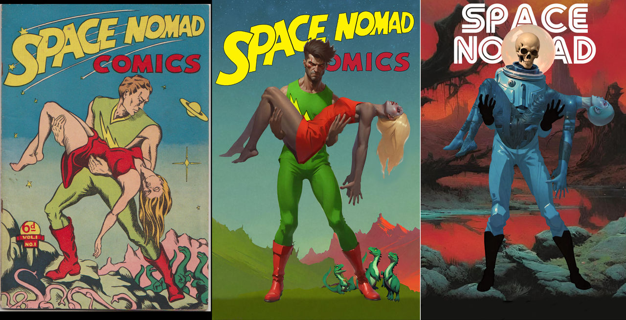 Space Nomad First Cover