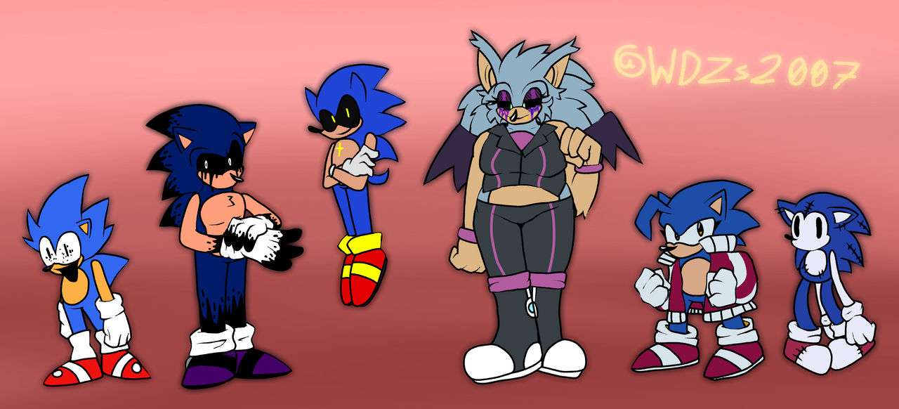Original Sonic.eXe/X [2011] Art by KenuchGuGOfficial on DeviantArt