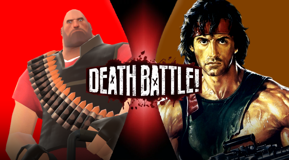 Heavy Vs Rambo by capybarafan1234 on DeviantArt