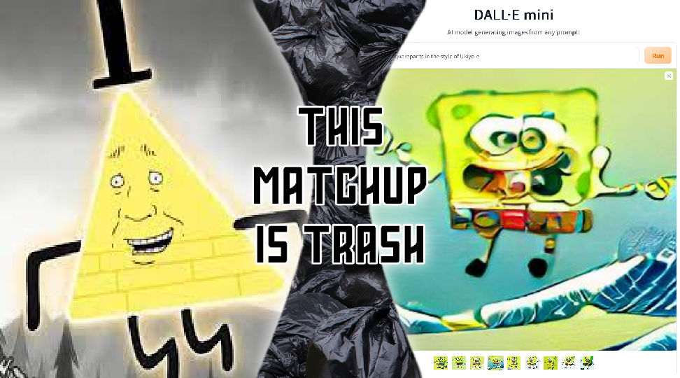 Sponge Cipher Bill Cipher Vs Spongebob by capybarafan1234 on DeviantArt